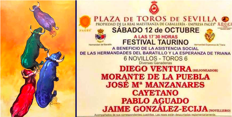 Festival taurino en Sevilla