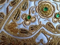 Bullfighters tailoring: art in gold and silk