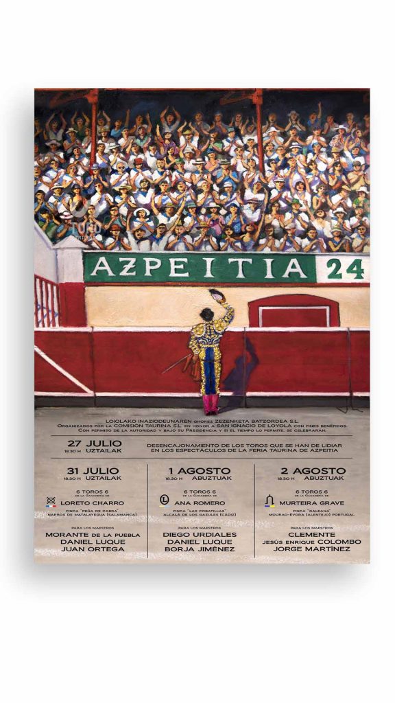 carteles toros Azpeitia 2024