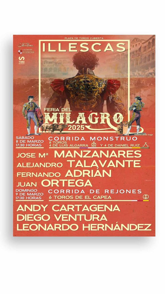 Cartel toros Illescas 2025