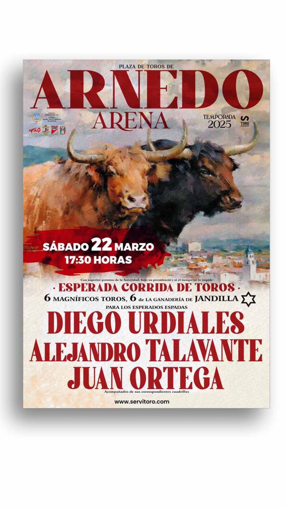 Cartel toros Arnedo 2025