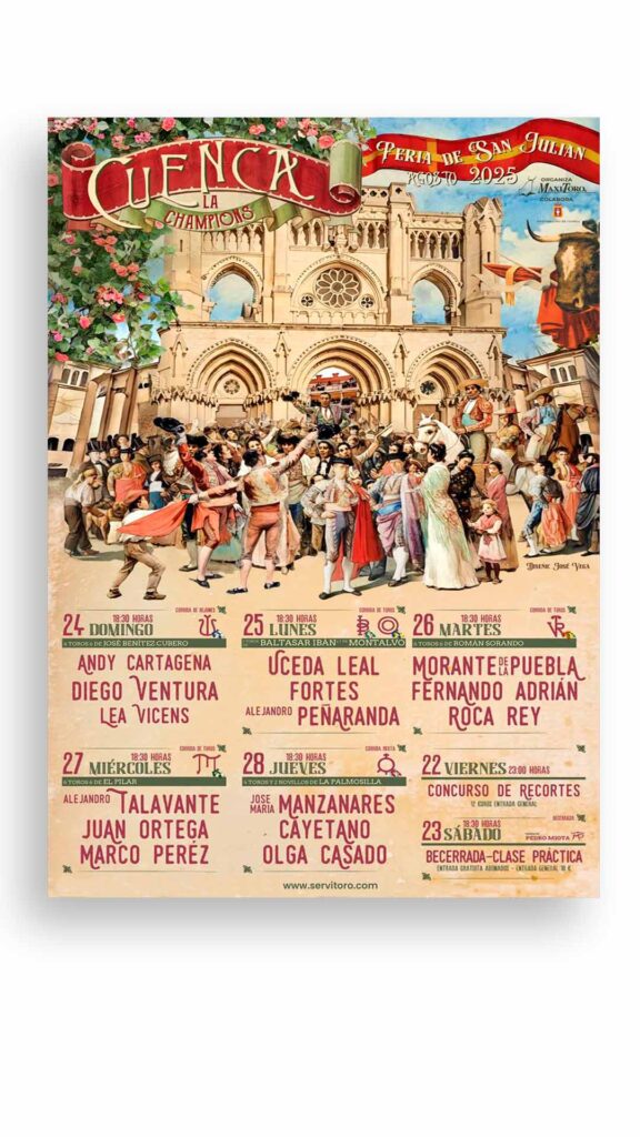 Plaza de toros de Cuenca  - Feria de San Julián 2025