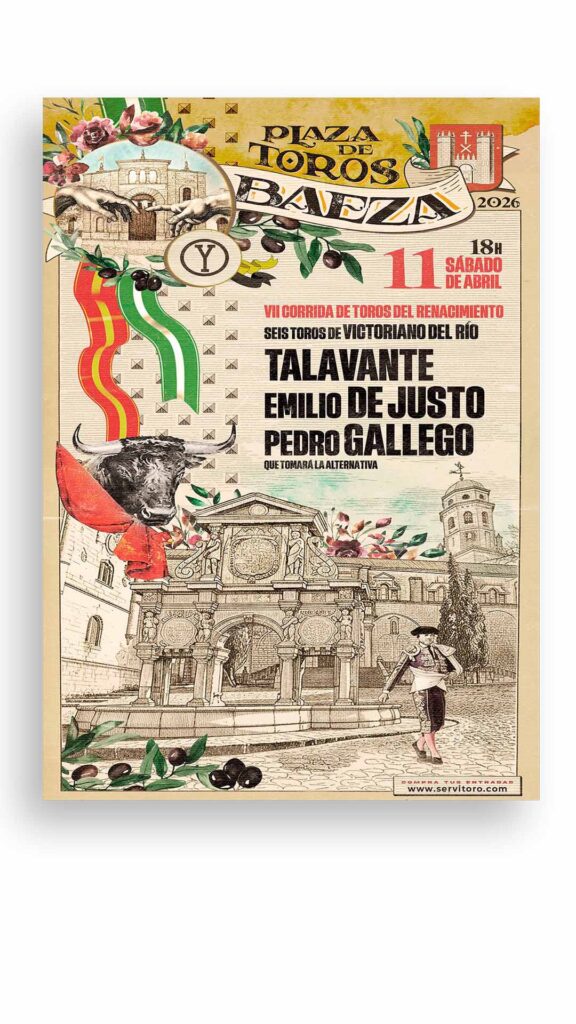 Cartel Toros Baeza