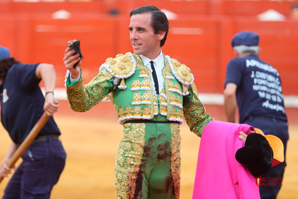 Juan Ortega toreando en Aranjuez