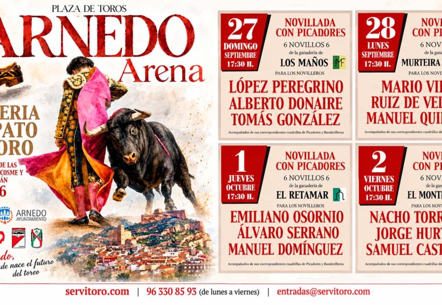 Novilladas Arnedo 2026