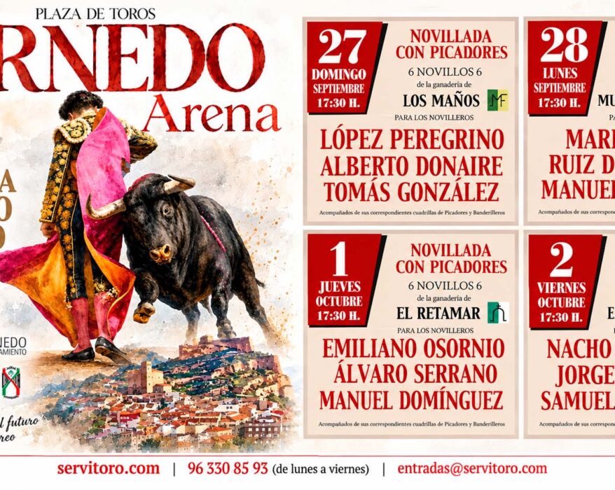 Novilladas Arnedo 2026
